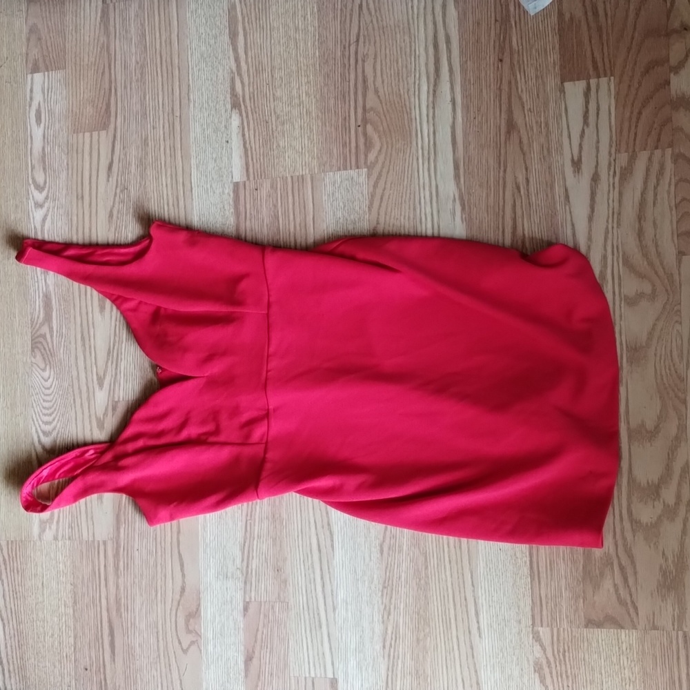 Beautiful red cocktail dress